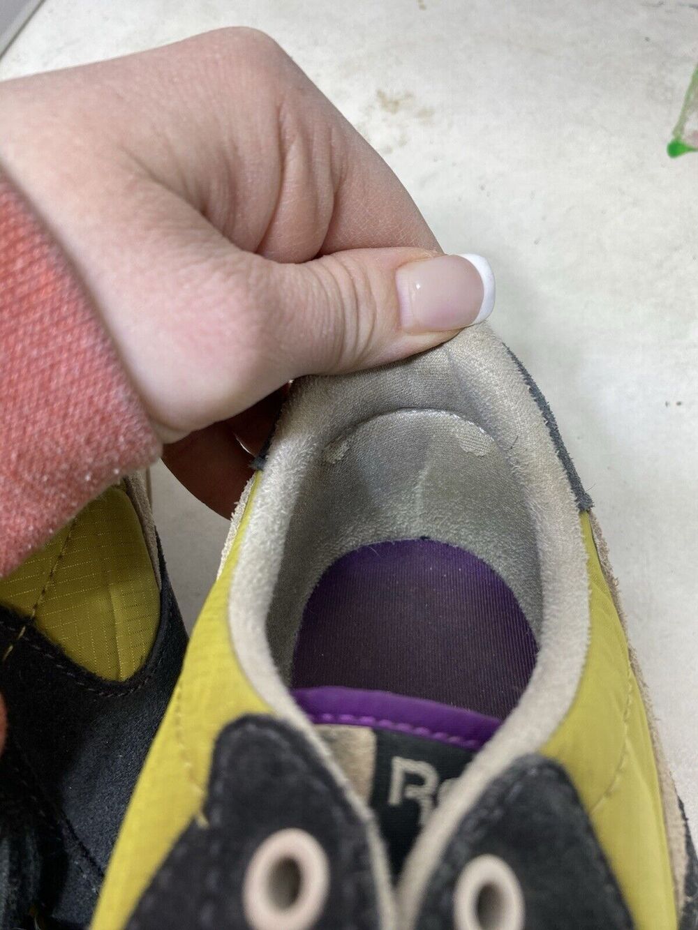 Reebok Sneakers Classic Alicia Keys Nylon Women’s Sz 8.5M - Picture 7 of 9